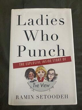 Ladies Who Punch by Ramin Setoodeh - White with Red Accent